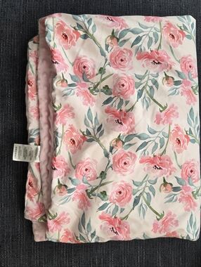 Pink Flower Blanket